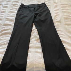 Ann Taylor straight-leg trousers.